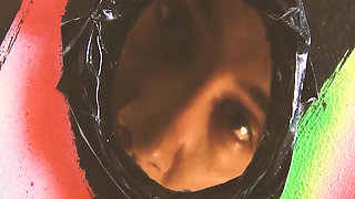 Fucking in Places Scene-2_blonde with a Big Ass in Lingerie Enjoys Sex in a Public Bathroom