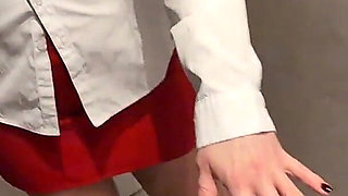 Teacher Catches Student in the Bathroom Masturbating (blasphemies)