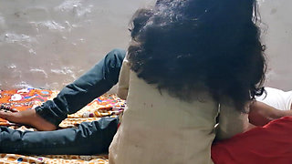 Indian Desi Big Boobs Aunty Hardjob with Tamil Boyfriend Cock