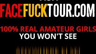 Huge Tits Latina Slut DEEP THROATED ROUGH By Monster Cock In Amateur Fuck