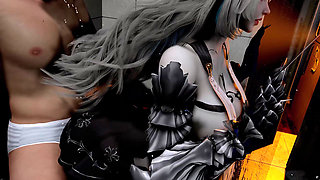 3D Horny Slut Cosplay Super Model Got Fucked so Hard