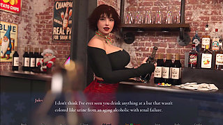 Pool Table Fun with Hot Bartender Girl - Tis the Reason - E01