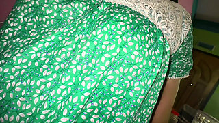 Arab Stepmom Pee in Toilet After Sex with Stepson