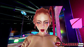 Sexy Redhead Broya in Pool Hentai - Experience POV Riding Pose Sex with Big Tits, Doggystyle Underwater Sex & Prone Bone Cumshot