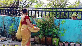 Desi Family Threesome Sex, Step Son in Law Sex with His Step Mother in Law and Wife