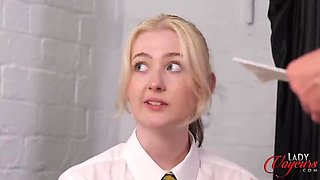 Shy Schoolgirl Em Yang Cheats With Big Cock For Cumshot In Uniform