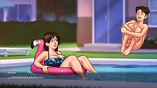 NEW SCENE ON DEBBIE'S ROUTE - summertime saga