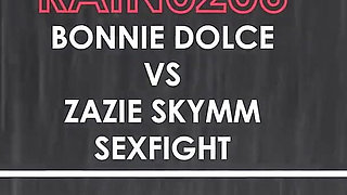 Rain0206 Bonnie Dolce Vs Zazie Skymm Sexfight