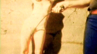 Vintage BDSM Dungeon Classic with Bound Retro Submissives