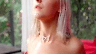 Russian Teen 18+ Beauty Gets Served Double Doses Of Cock And Cum