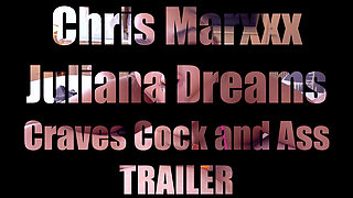 Juliana Dreams Craves Cock and Ass TRAILER