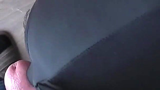 Busty Blonde MILF Playing with Two Masked Slaves