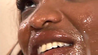 Big nipples black girl pussy fucking pussy licking in 69 position...cum in mouth