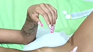 Skinny Girl Asked for Milk in Her Ass