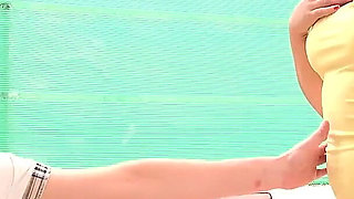 AuntJudysXXX - Hot Latina MILF Linda Del Sol Fucks Her Boyfriend by the Pool