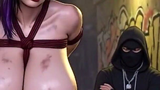 Chubby Girl Bound Under Bridge - Humiliated While Strangers Watch