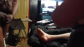 Chubby Redhead Amateur Takes BBC Deep In Throat And Pussy