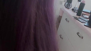 POV - Roommates Kitchen “creampie My Tight Pussy”