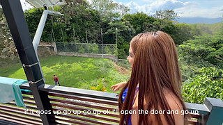 Perverted Stepsister Rides Her Nerdy Stepbrother's Big Cock in Disguise