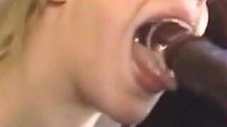 Petite Blonde German Teen Gangbanged by BBC Train