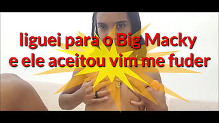 Jasmine Santanna Indian Desi Sat on Big Macky's 29