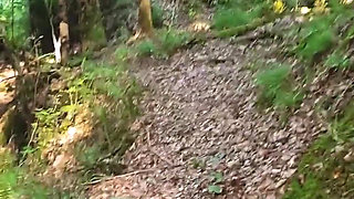 I'm Walking Through the Woods Naked. Looking for a Place to Jerk off!