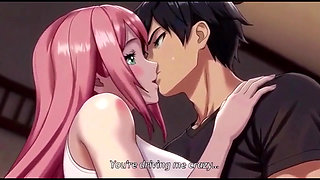 American stepsister dreaming of sexy stepbrother alone in room