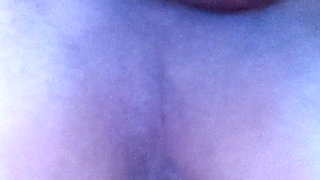 Lying in Bed Playing with My Asshole with a Dildo It's so Nice Waiting for a Wet Hole