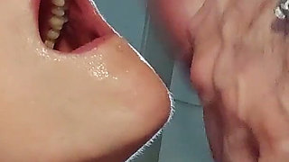 I Cum in My Girlfriend's Face with Glasses
