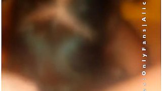 Brunette Pigtails In Schoolgirl Outfit Gives Deepthroat Blowjob To Big White Veiny Cock Pov