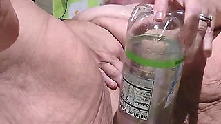 Damn She's Fucking a Bottle