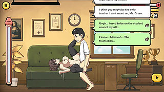 Hentai Game - Problematic Student - Detention Lvl 1