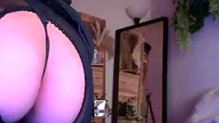 Stacked brunette goes solo toys and masturbation