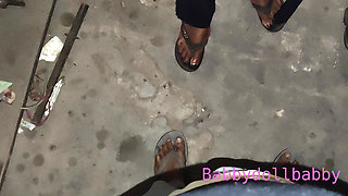 Collage Girl Caught Smoking Cigarettes, to Have Sex and Released