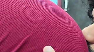 Hot Romance with Ass Kiss and Thighs Lick
