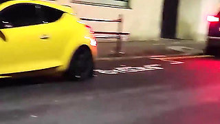 Fake Perverted Reporter Catches Shy English Woman and Fucks Her in the Street