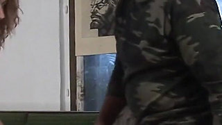 Horny Lifter Girl Gives a Blowjob in the Car and Gets Fucked