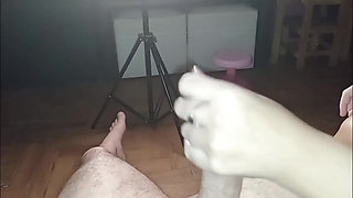 Hot MILF Blonde Blowjob