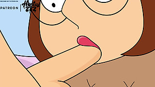 Family Guy Porn Meg Griffin Gives Glenn a Blowjob