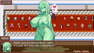 Chronicles of Pleasure with Monster Girls - Slime Girls goop you up and milk you out!