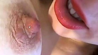 Webcam Tease: Sucking and Playing with My Nipples