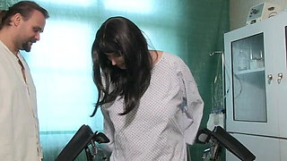 Legs Wide at the Fake Stepfather Doctor
