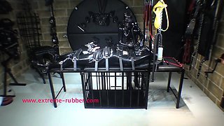 Bound Latex Desire Tightens Sensual BDSM Passionate Control