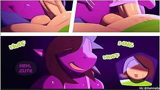 Deltarune - Big Ass Susie Fucks Kris In His Own House - Car Toon