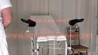 Barra pussy spank