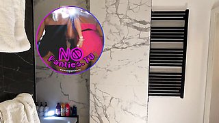 Reality action with sweet bedmate from No Panties TV