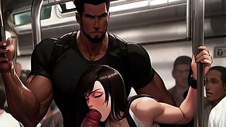 Tifa Takes the Train 1