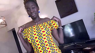 I talked nerdy with this tall EBONY college girl