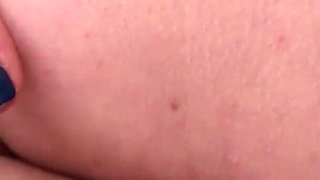 Trisha playing with new toys