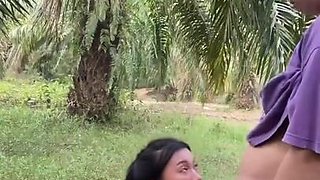 Ibu Tiri Dengan Anak Tiri Di Kebun Sawit